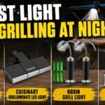 Best light for grilling at night featuring four LED grill light options for outdoor cooking.